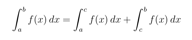Propiedades de la Integral Definida | totumat.com