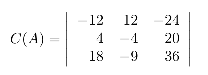 Matriz de Cofactores | totumat.com