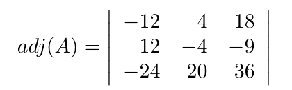 Matriz Adjunta | totumat.com
