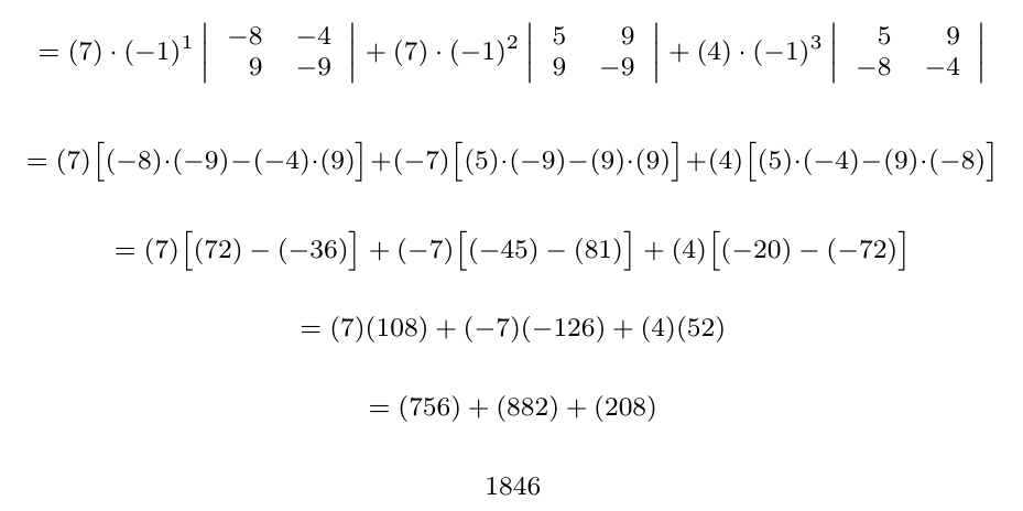 Cálculo de Matriz Inversa - Regla Cramer | totumat.com