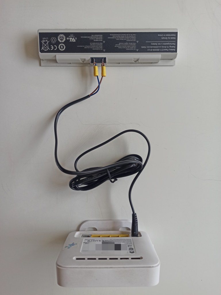 Conexión de batería de canaima a módem de CANTV | totumat.com