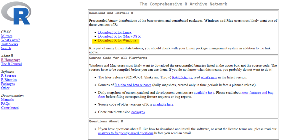 Cómo Instalar R en Windows 10 | totumat.com