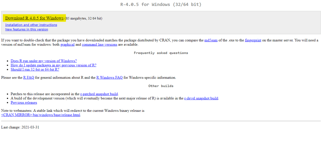Cómo Instalar R en Windows 10 | totumat.com